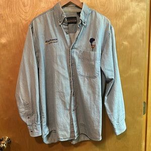 Vintage Road Runner Denim Shirt